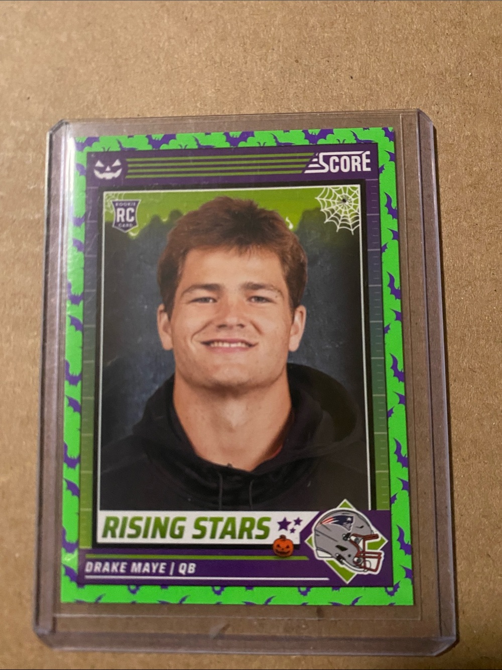 Score Rising Stars Rookie Football Card - Drake Maye QB